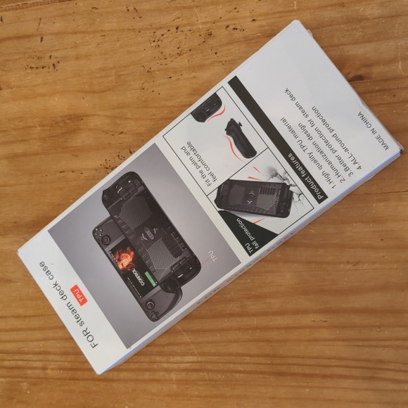 NIB SENQAO Black Protective Case For Back of Steam Deck, No Glass - Picture 2 of 6